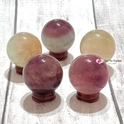 Sugar Fluorite Sphere (China) Balls Crystal
