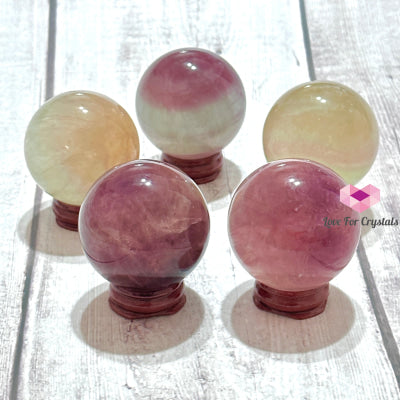 Sugar Fluorite Sphere (China) Balls Crystal