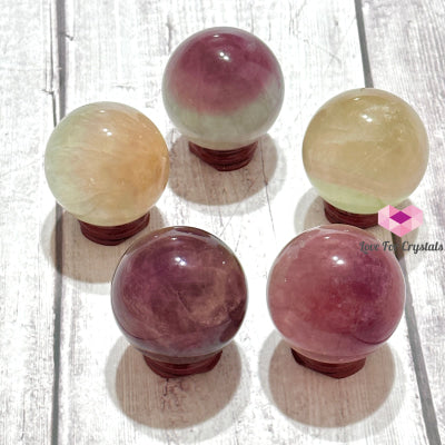 Sugar Fluorite Sphere (China) Balls Crystal