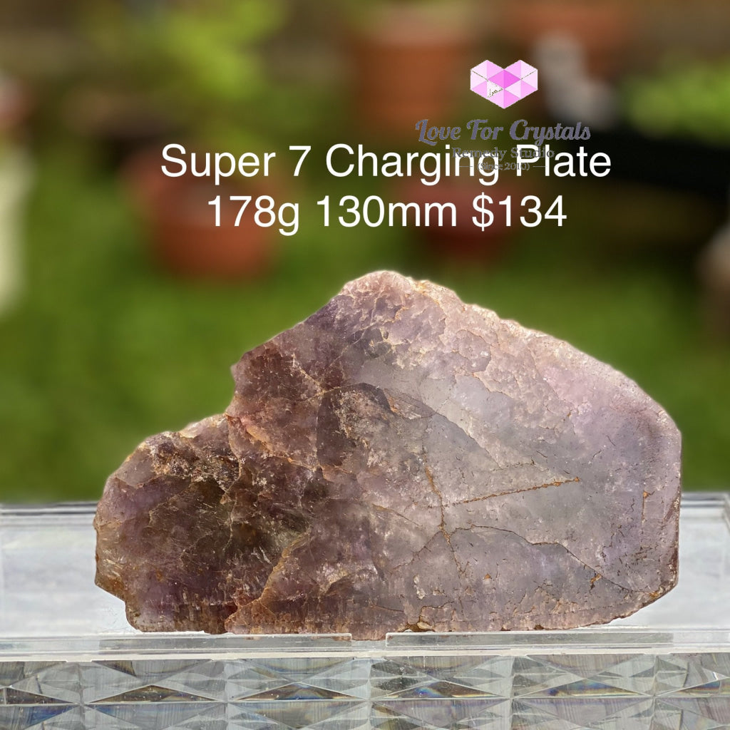 Super 7 Charging Plates (Brazil) 178G 130Mm Raw Stones