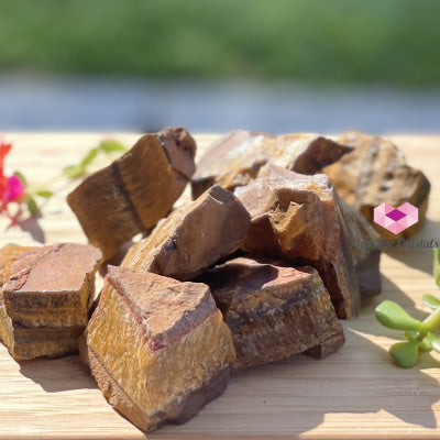 Tigers Eye Raw (South Africa) Per Piece 30Mm Stones