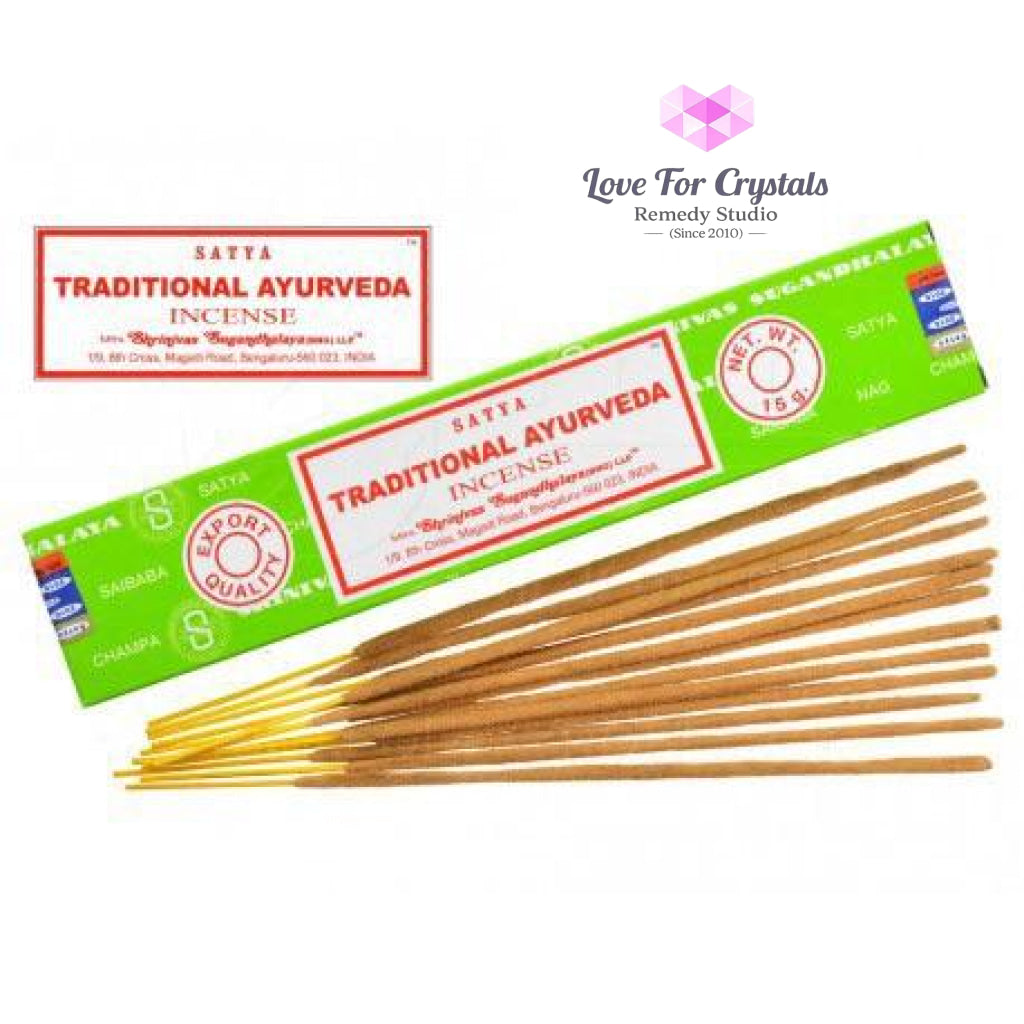 Traditional Ayurveda Satya Incense Sticks 15G Incense