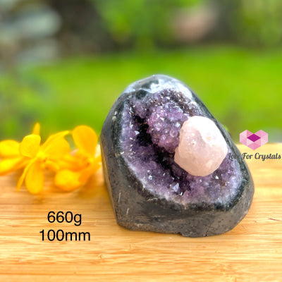 Uruguay Amethyst And Calcite Geode Cave