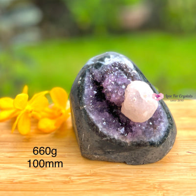 Uruguay Amethyst And Calcite Geode Cave