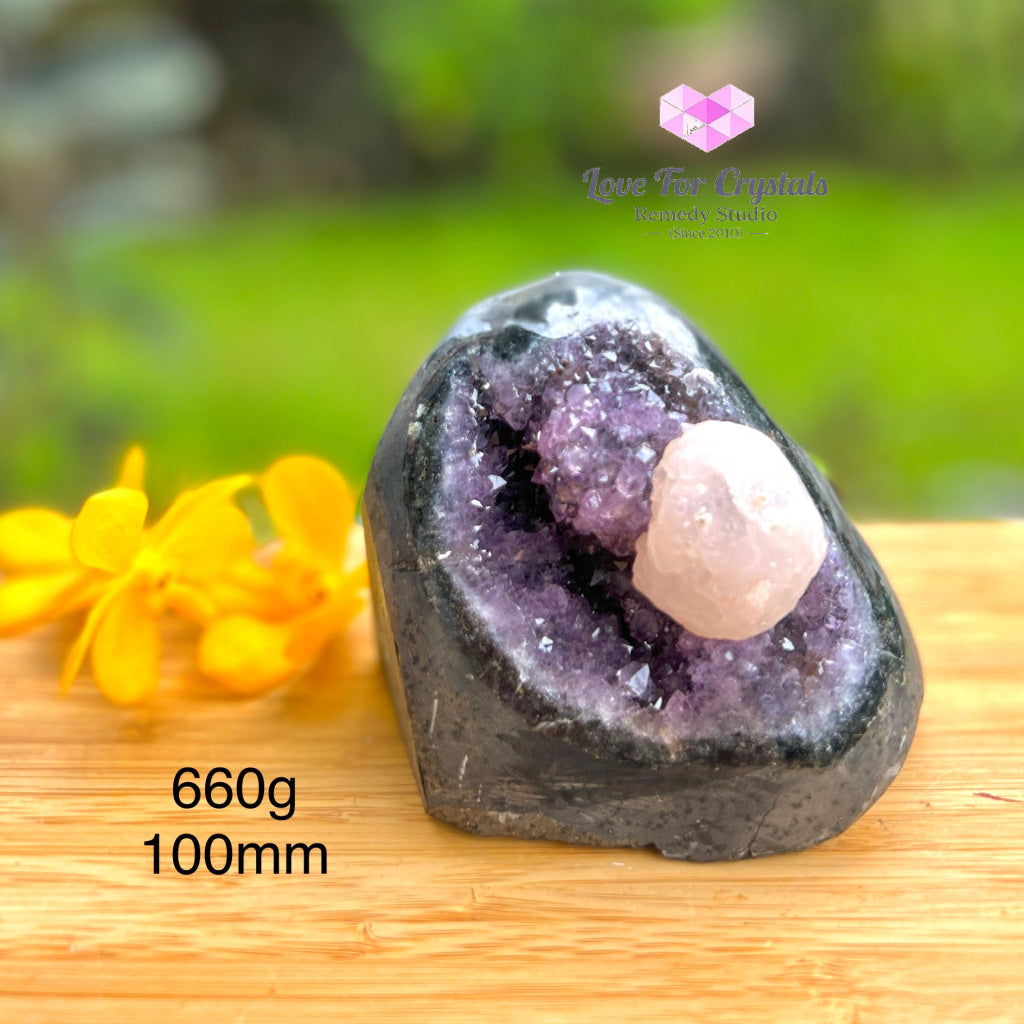Uruguay Amethyst And Calcite Geode Cave