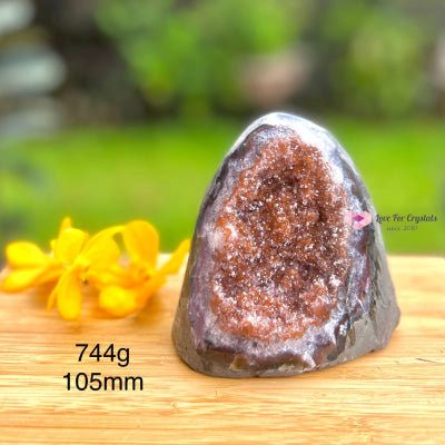 Uruguay Amethyst And Calcite Geode Cave