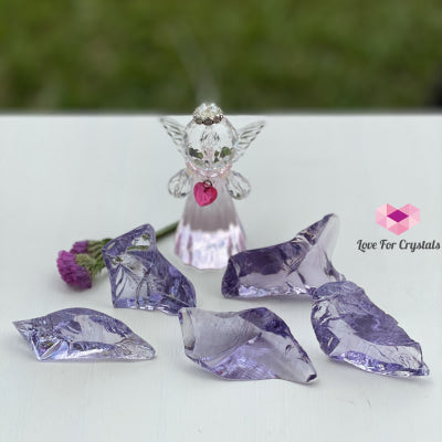 Violet Flame Andara Crystal (High Vortex Mount Shasta)