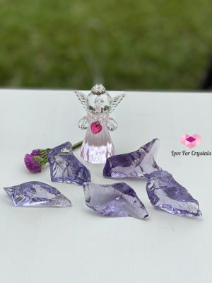 Violet Flame Andara Crystal (High Vortex Mount Shasta)