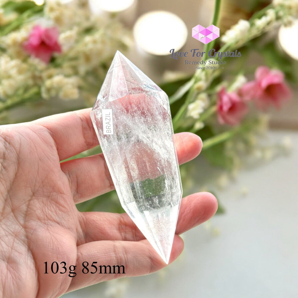 Vogel Smoky Quartz (Brazil) 12 Sides Wand 103G 85Mm Point