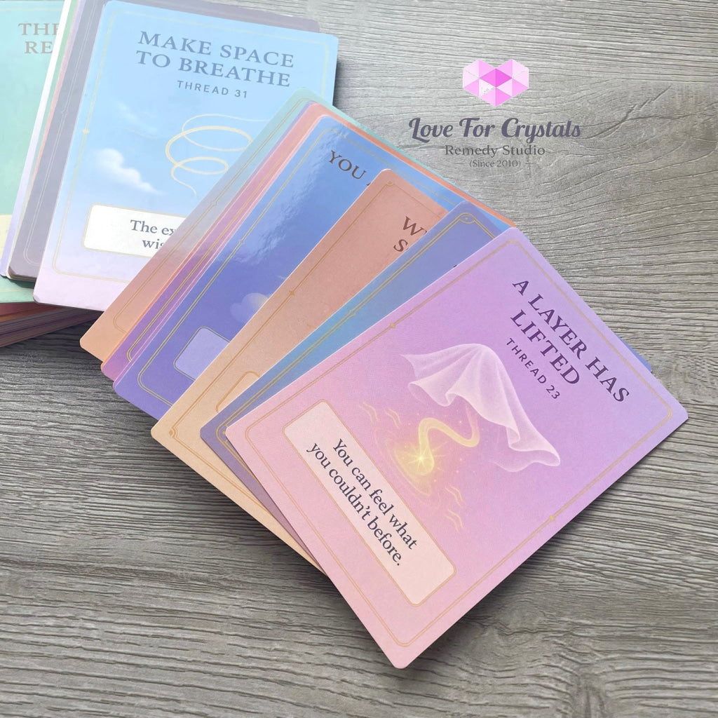 Whispers from the Lightweaver An Oracle Card Deck by Audrey Aelthira with FREE Crystal Wish Tree Bottle Oracle card