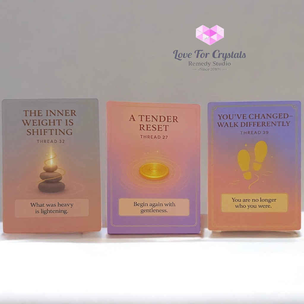 Whispers from the Lightweaver An Oracle Card Deck by Audrey Aelthira with FREE Crystal Wish Tree Bottle Oracle card