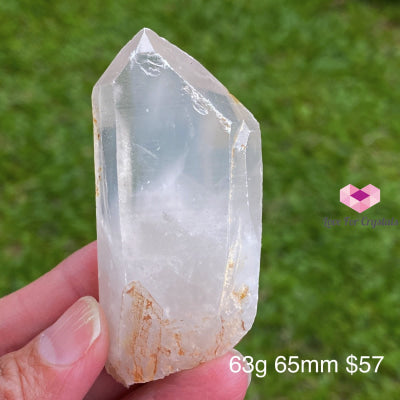 White Phantom Quartz Point (Brazil) Super Rare