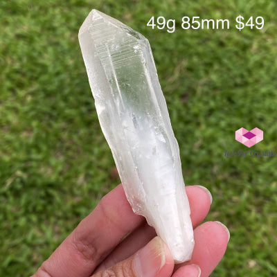 White Phantom Quartz Point (Brazil) Super Rare
