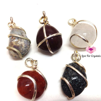 Wire Wrapped Assorted Pendant Pendants & Necklaces