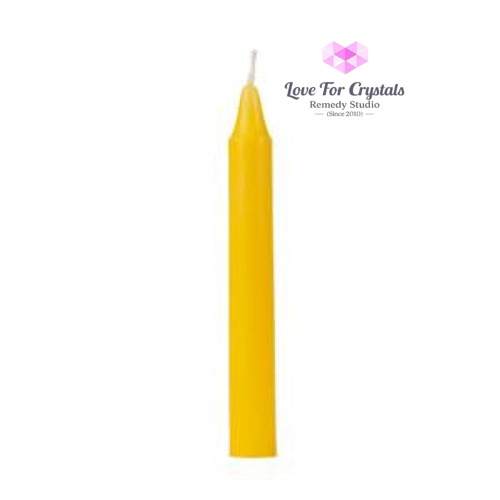 Yellow Chime Candle Per Piece (4X0.5) Candles