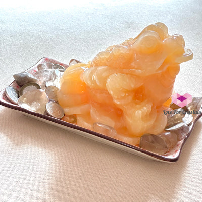 Yellow Jade Money Frog (Feng Shui)