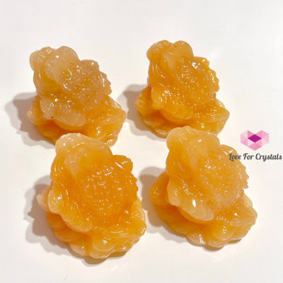 Yellow Jade Money Frog (Feng Shui)