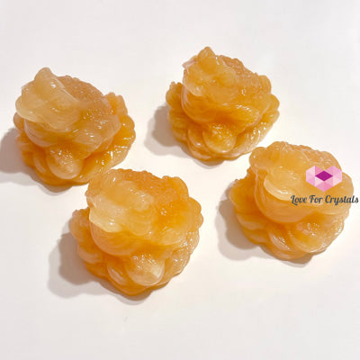 Yellow Jade Money Frog (Feng Shui)