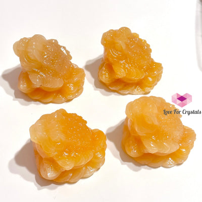 Yellow Jade Money Frog (Feng Shui)