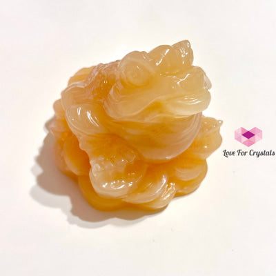 Yellow Jade Money Frog (Feng Shui)