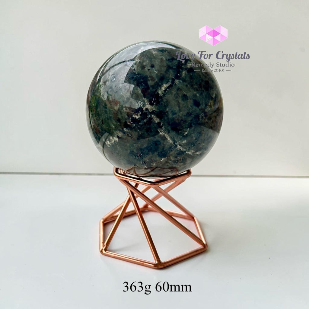 Yooperlite Sphere with Stand - 363g 60mm - Crystal sphere