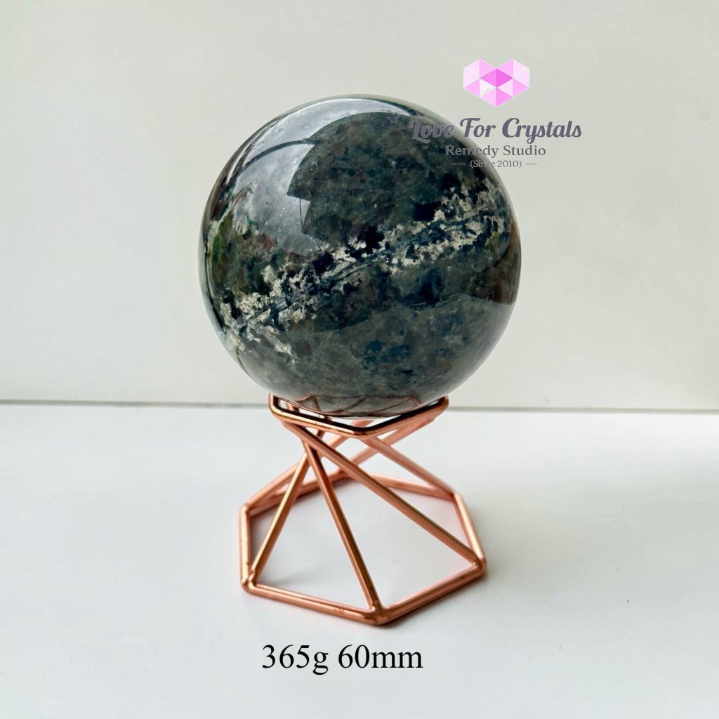 Yooperlite Sphere with Stand - 365g 60mm - Crystal sphere