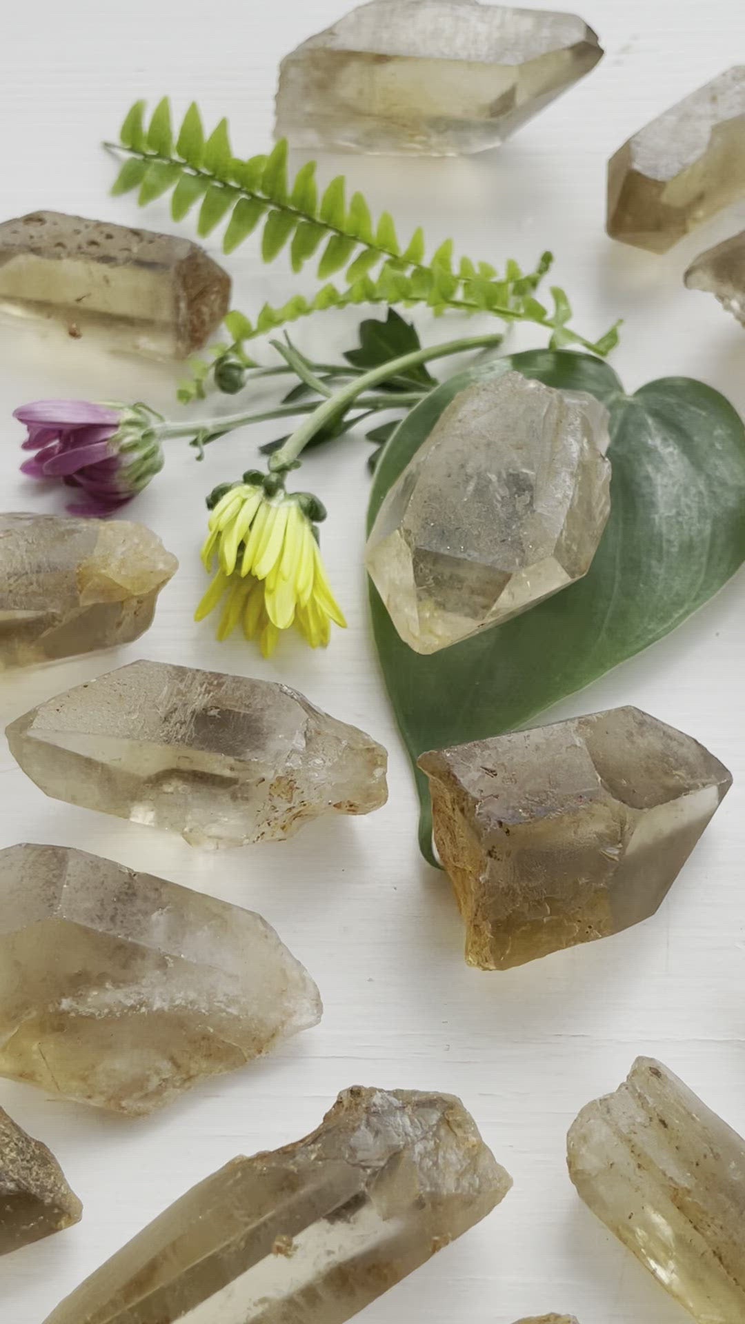 Citrine Natural Raw Points (Brazil) AAA
