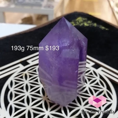 Amethyst Point Aaa (Brazil) 193G 75Mm Polished Stones
