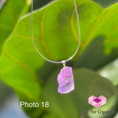 Amethyst Raw Pendant (Brazil) Silver Plated (20-45Mm) Photo 18 Pendants & Necklaces