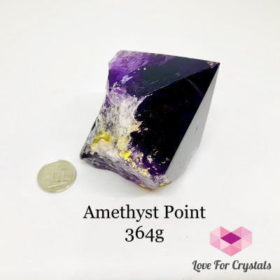 Amethyst Raw Point (Uruguay) 364G