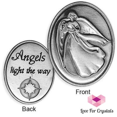 Angels Light The Way (Angel Token By Angel Star) 1 X 1.25 Inch