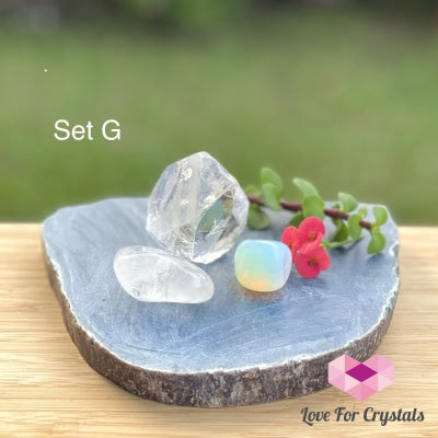 Archangel Gabriel Crystal Set (Purity Inspiration And Serenity) G Sets