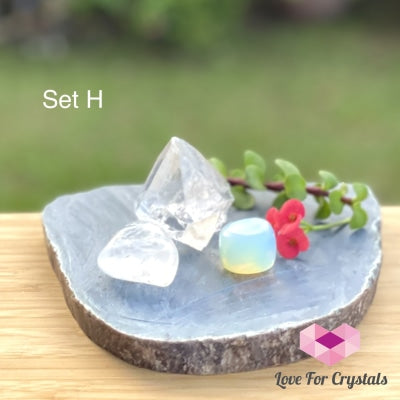 Archangel Gabriel Crystal Set (Purity Inspiration And Serenity) H Sets