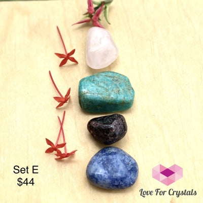 Attract Love And Harmony Crystal Set (4 Stones) Brazil E Sets
