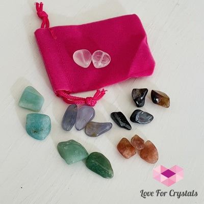 Attract Soulmate Empowerment Crystal Kit (Pocketsized) Crystal Kits