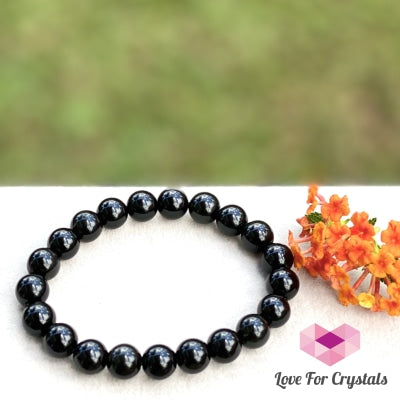 Black Obsidian 8Mm Bracelet Size 5.5 Bracelets & Bangles