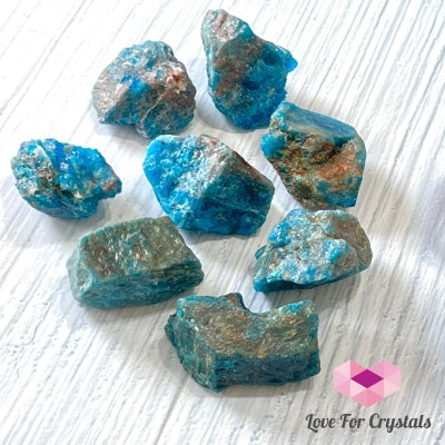 Blue Apatite Raw (Brazil) Crystals