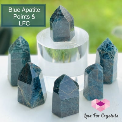 Blue Apatite Standing Point (Brazil)