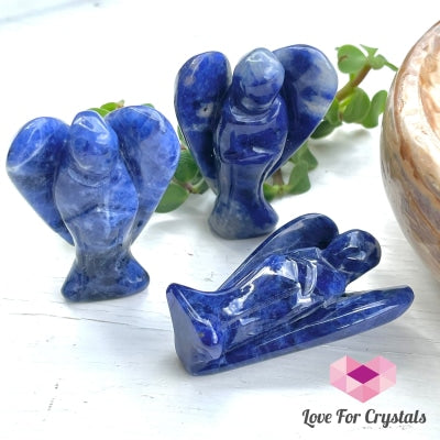 Blue Sodalite Angel (Brazil) Carved
