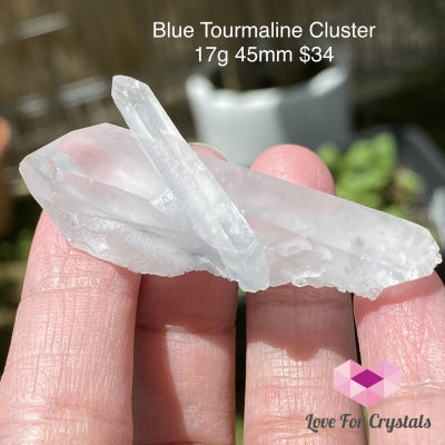 Blue Tourmaline Cluster (Indicolite) Brazil (Rare)
