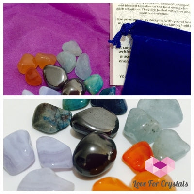 Calm & Confidence Crystal Remedy Kit (Pocketsized) Kits