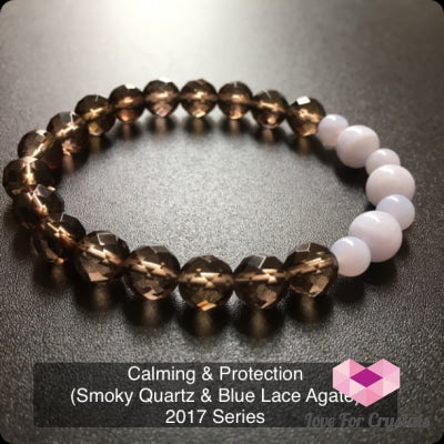 Calming & Protection Crystal Bracelet Bracelets Bangles