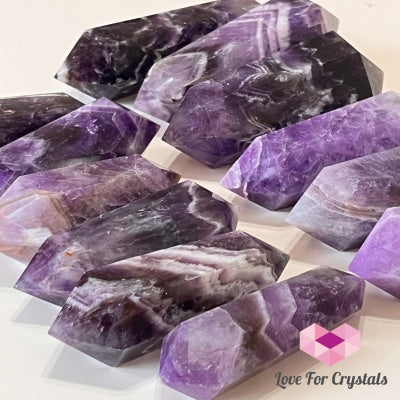 Chevron Amethyst Double Terminated Points (Brazil) Crystal Points