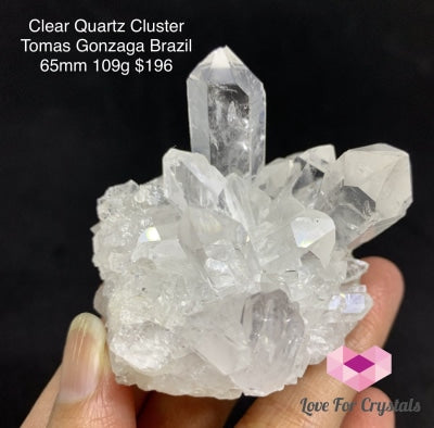 Clear Quartz Cluster (Tomas Gonzaga Brazil) Caves Geodes And Clusters