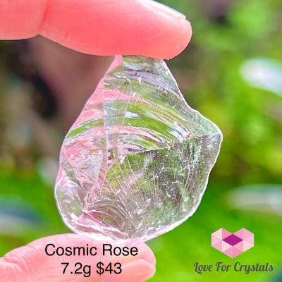 Cosmic Heart (Rose) Andara Crystal 7.2G Rose Crystals