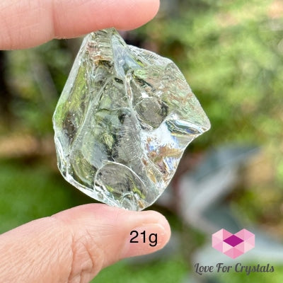 Cosmic Ice Celestial Gold Shaman Andara Crystal (High Vortex Mount Shasta) 21G