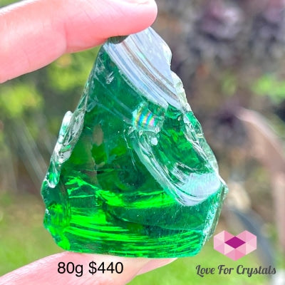 Emerald Green (Aa Raphael) Andara Crystal (High Vortex Mount Shasta) 80G