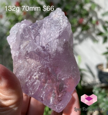 Etched Lilac Amethyst (Rare) Brazil Raw Stones