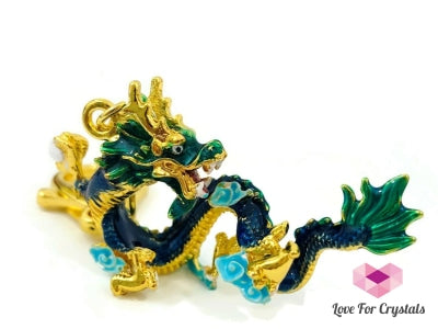 Feng Shui - Celestial Water Dragon Amulet Keychain