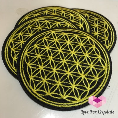 Flower Of Life Embroidary Patch Metaphysical Tool